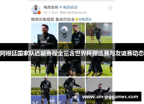 阿根廷国家队近期赛程全览含世界杯预选赛与友谊赛动态 阿根廷国家队近期赛程全览含世界杯预选赛与友谊赛动态